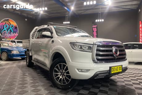 White 2021 GWM UTE Dual Cab Utility Cannon (4X4)