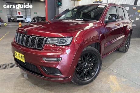 Red 2021 Jeep Grand Cherokee Wagon S-Limited (4X4)