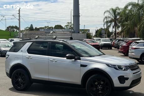 Silver 2017 Land Rover Discovery Sport Wagon Si4 (177Kw) Se 5 Seat