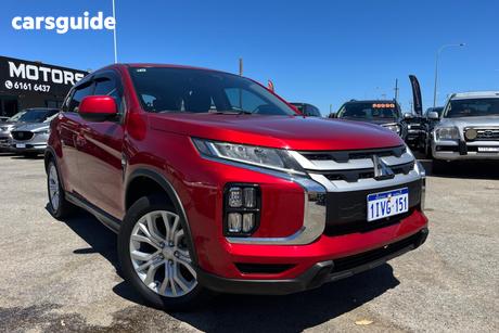 Red 2020 Mitsubishi ASX Wagon Es (2Wd)