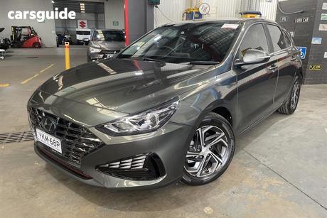 Grey 2021 Hyundai I30 Hatchback Active