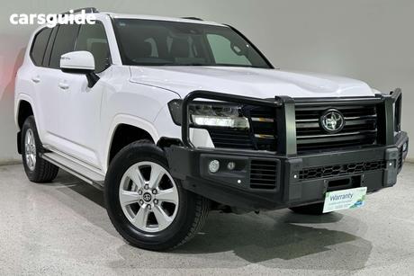 White 2023 Toyota Landcruiser Wagon Lc300 Gxl (4X4)