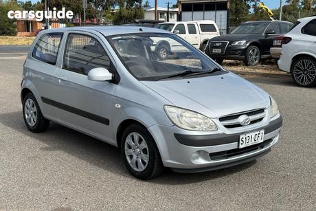 Silver 2007 Hyundai Getz Hatchback S