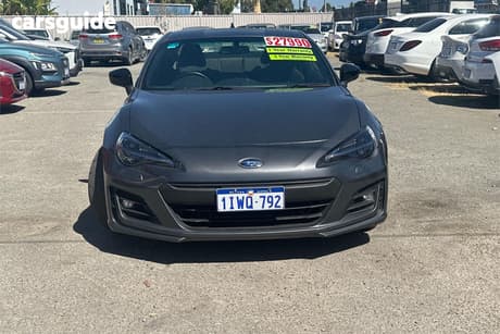 Grey 2021 Subaru BRZ Coupe