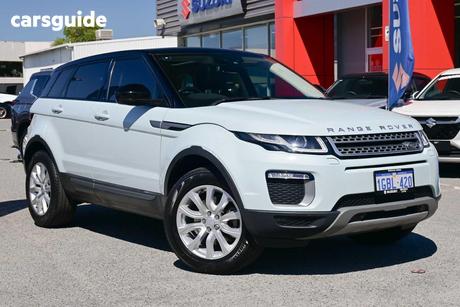 Blue 2016 Land Rover Range Rover Evoque SUV TD4 180 SE 4X4