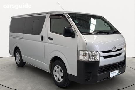 Silver 2016 Toyota HiAce Commercial LONG DX