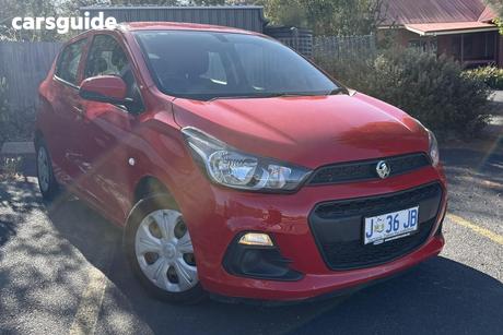 Red 2016 Holden Spark Hatchback Ls Driver Assist