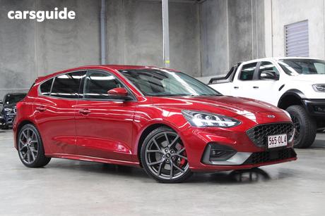 Red 2020 Ford Focus Hatchback St