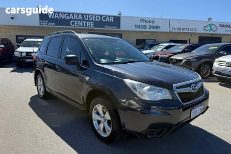 Grey 2014 Subaru Forester Wagon 2.5I