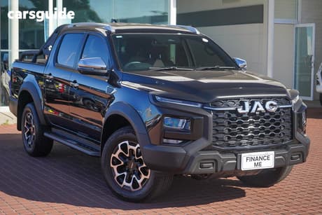Black 2025 JAC T9 UTE Dual Cab Pick-up Haven (4X4)