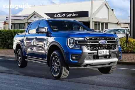 Blue 2024 Ford Ranger Double Cab Pick Up Wildtrak 3.0 (4X4)