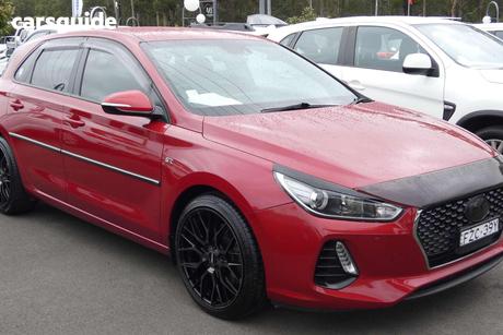 Red 2018 Hyundai I30 Hatchback Sr