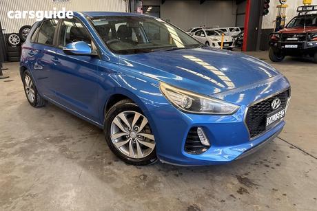 Blue 2017 Hyundai I30 Hatchback Active