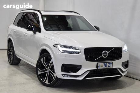White 2021 Volvo XC90 Wagon B6 R-Design Mhev