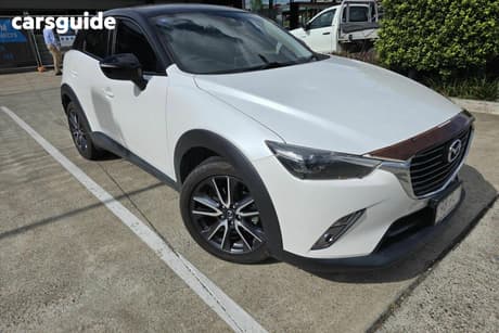 White 2017 Mazda CX-3 Wagon S Touring (Awd)