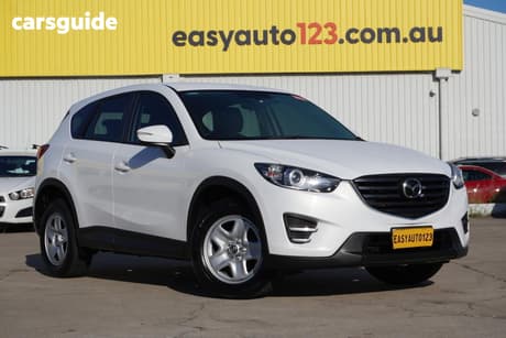 White 2016 Mazda CX-5 Wagon Maxx Sport (4X4)