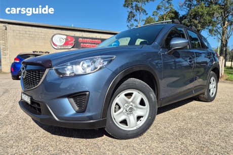 Blue 2014 Mazda CX-5 Wagon Maxx (4X2)