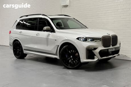 White 2019 BMW X7 Wagon M50I
