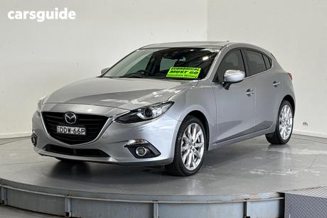 Silver 2016 Mazda 3 Hatchback Sp25 Astina