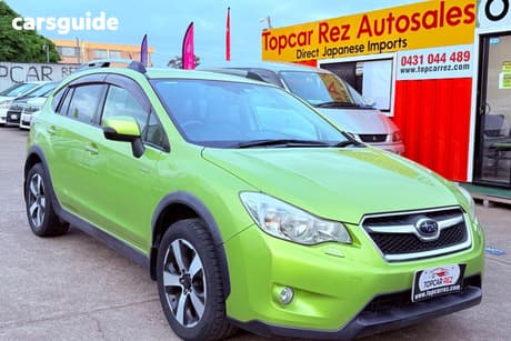 Green 2013 Subaru XV Wagon Eyesight Hybrid 2.0I (Hybrid)