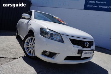 White 2011 Toyota Aurion Sedan Touring Se