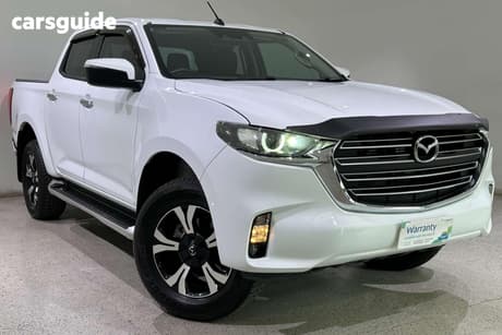White 2024 Mazda BT-50 Dual Cab Pick-up Xtr (4X4)