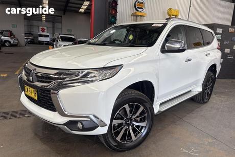 White 2019 Mitsubishi Pajero Sport Wagon Gls (4X4) 7 Seat
