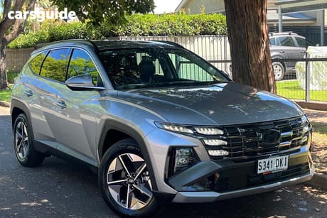 Silver 2026 Hyundai Tucson Wagon Elite (Fwd)