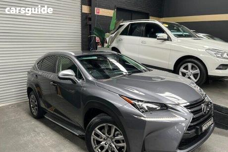 Grey 2016 Lexus NX200T Wagon Luxury (Awd)