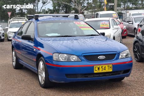 Blue 2005 Ford Falcon Sedan Xt