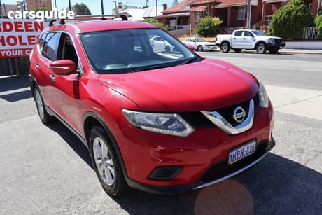 Red 2014 Nissan X-Trail Wagon St (Fwd)