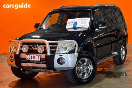 Black 2007 Mitsubishi Pajero Wagon Exceed Lwb (4X4)