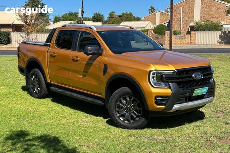 Yellow 2025 Ford Ranger Double Cab Pick Up Wildtrak X 2.0 (4X4)