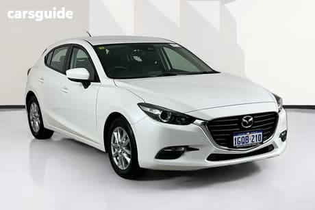 White 2018 Mazda 3 Hatchback Neo Sport (5Yr)