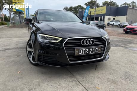 Black 2018 Audi A3 Hatchback 1.4 Tfsi Sportback Cod Blk Ed