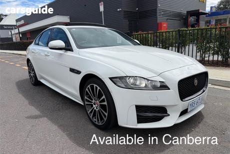 White 2016 Jaguar XF Sedan 25T R-Sport