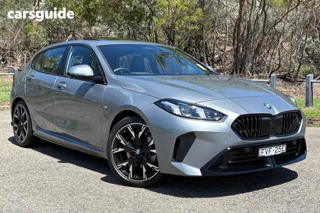 Grey 2024 BMW 118I Hatchback M Sport