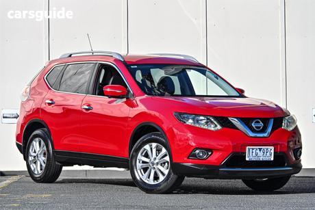 Red 2014 Nissan X-Trail Wagon St-L (4X4)