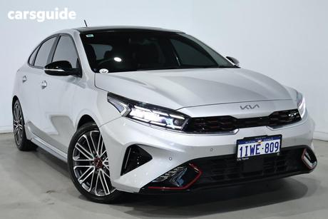 Silver 2021 Kia Cerato Hatchback Gt Safety Pack