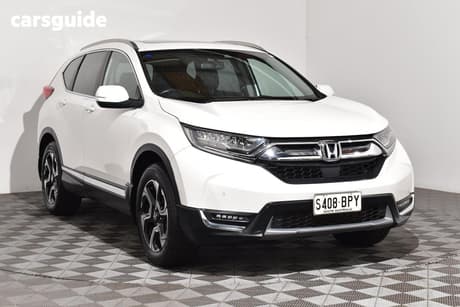 White 2017 Honda CR-V Wagon Vti-Lx (Awd)