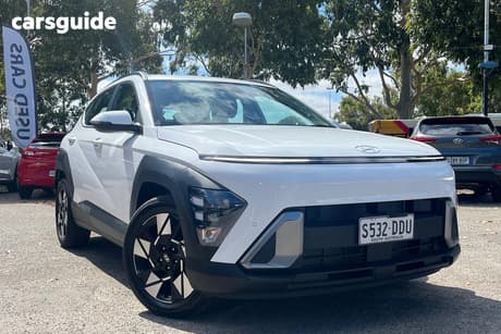 White 2024 Hyundai Kona Wagon