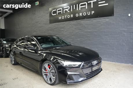 Black 2021 Audi A7 Sportback 55 Tfsi Quattro Mhev