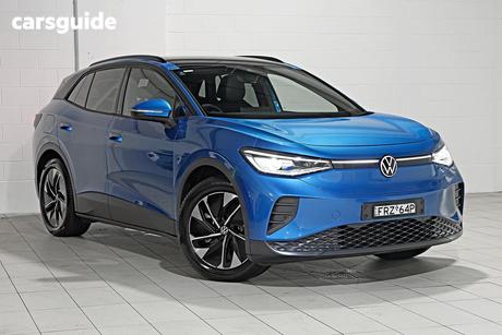 Blue 2025 Volkswagen Id.4 Wagon Pro