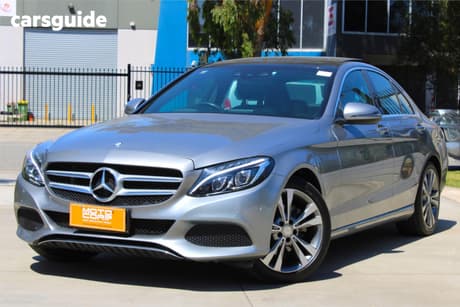 Silver 2016 Mercedes-Benz C200 Sedan