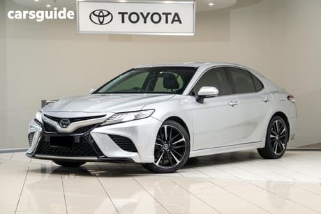 Silver 2018 Toyota Camry Sedan Sx V6