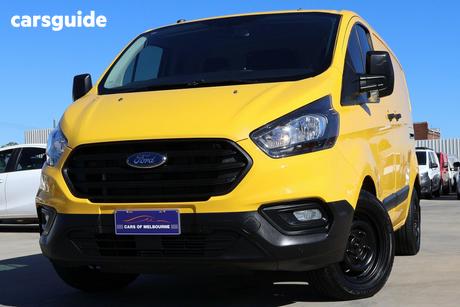 Yellow 2018 Ford Transit Custom Van 300S (Swb)