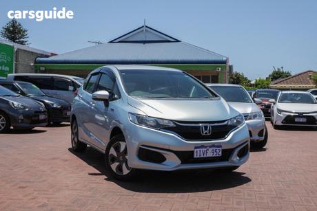 Blue 2018 Honda Fit Hatch (HYBRID) GP6