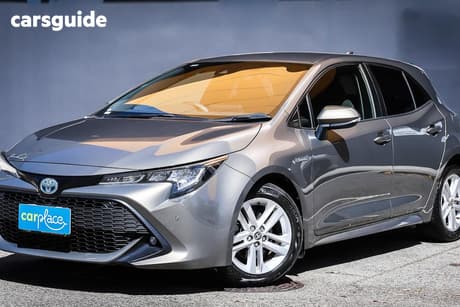 Brown 2019 Toyota Corolla Hatchback Sx (Hybrid)