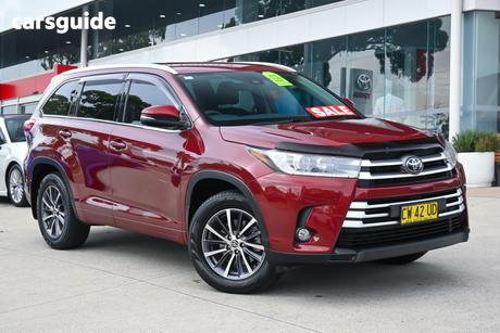 Red 2019 Toyota Kluger Wagon Gxl (4X2)