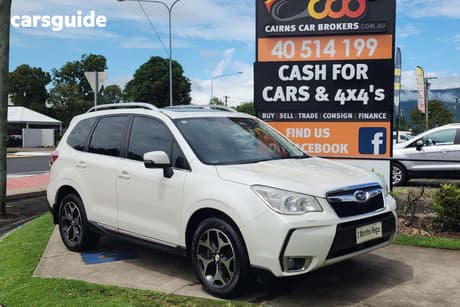 White 2014 Subaru Forester Wagon 2.0Xt Premium